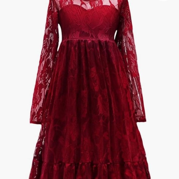 Girls lace dresses - Picture 2 of 8